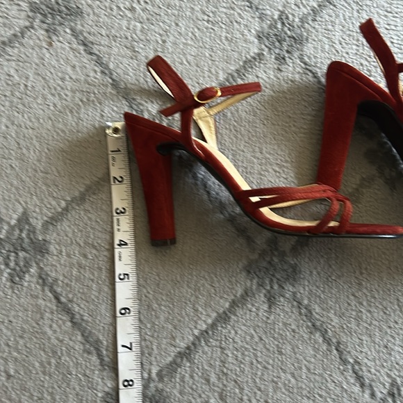 Vogue | Shoes | Vintage Vogue 97s Elegant Rust Colored Strappy Heels ...